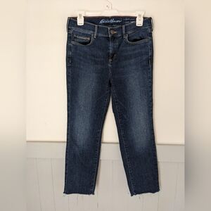 Eddie Bauer cropped jeans size 8